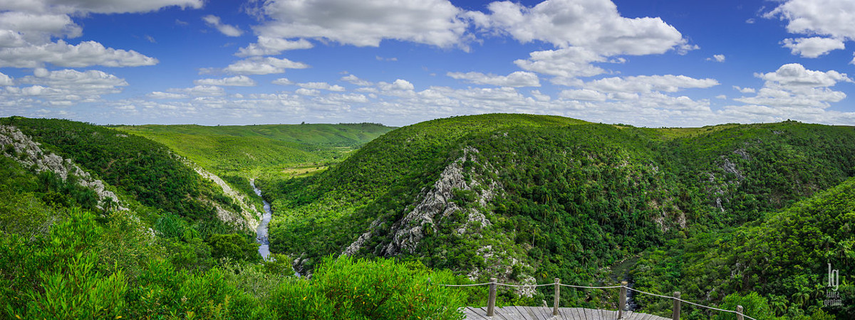 Quebrada de los Cuervos in Treinta y Tres, Uruguay