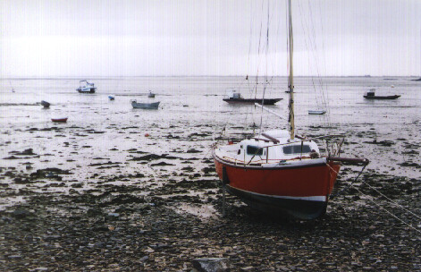 Bateau rouge