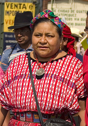 Rigoberta Menchu 2009